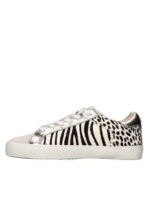Sneakers in pelle e cavallino LORENZO MARI | GIOVE CAVALLINOZEBRA-LAMINATO